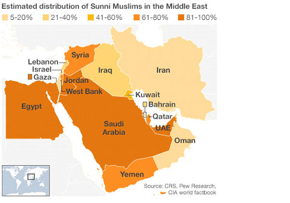 Sharpening Sunni-Shia Schism Bodes Ill for Middle East | Jeremy Bowen ...